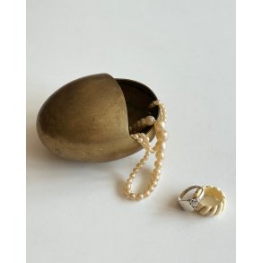 Hans Bunde for Cohr, brass egg