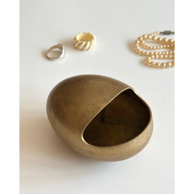 Hans Bunde for Cohr, brass egg