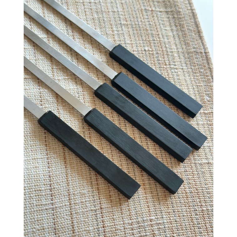 Stelton fondue-/plgsgafler, 5 stk samlet