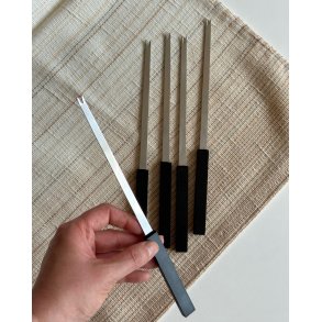 Stelton fondue-/plgsgafler, 5 stk samlet