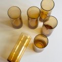 Mid Century highball drikkeglas, 6 stk samlet