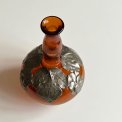Antik karaffel uden prop, ravfarvet