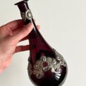 Antik karaffel uden prop, aubergine