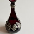Antik karaffel uden prop, aubergine