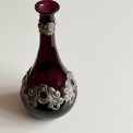 Antik karaffel uden prop, aubergine