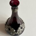 Antik karaffel uden prop, aubergine