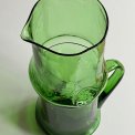 Large glass jug, green