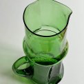 Large glass jug, green
