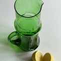 Large glass jug, green
