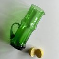 Large glass jug, green