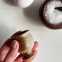 Ceramic egg cup, glossy