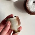 Ceramic egg cup, glossy