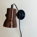 Retro wall lamp, brown