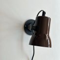 Retro wall lamp, brown