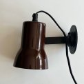 Retro wall lamp, brown