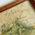 Vintage billede i tr�ramme