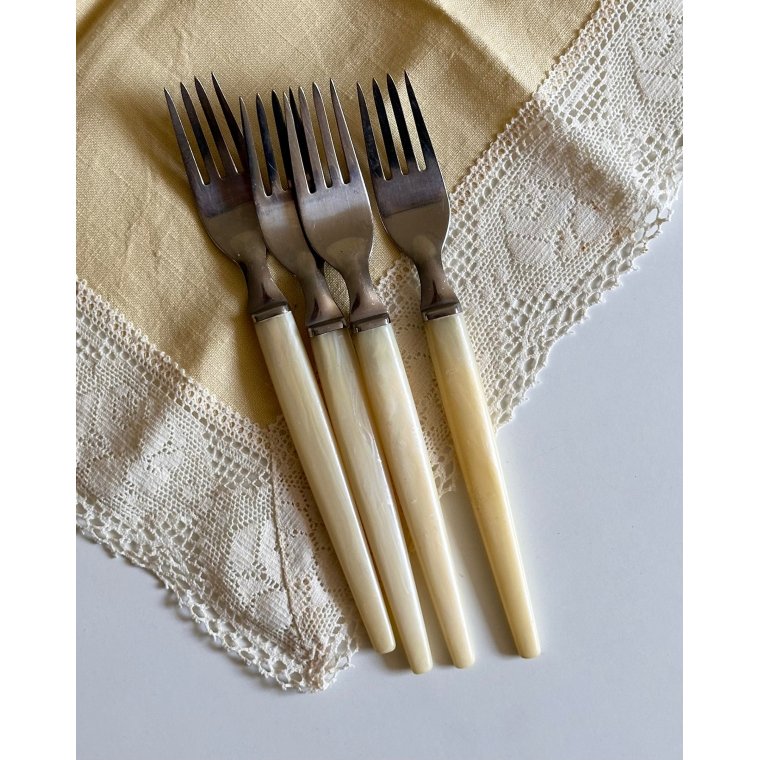 Vintage gafler, 4 stk samlet