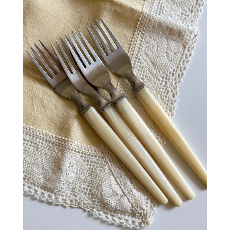 Vintage gafler, 4 stk samlet
