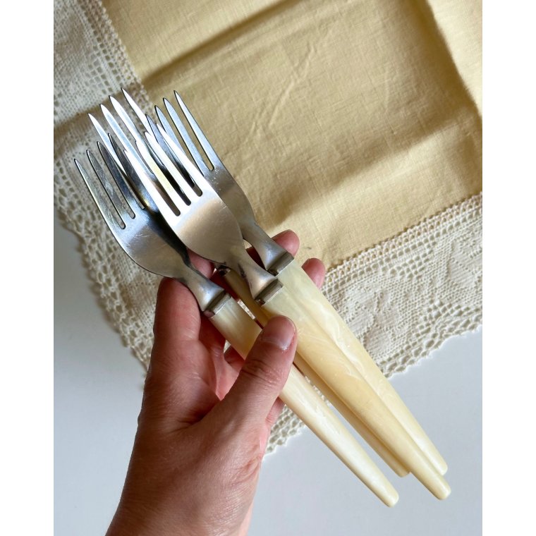 Vintage gafler, 4 stk samlet