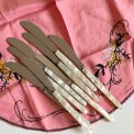 Vintage knive, Sheffield, 8 stk samlet