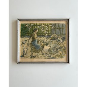 Johannes Larsen, bondepige