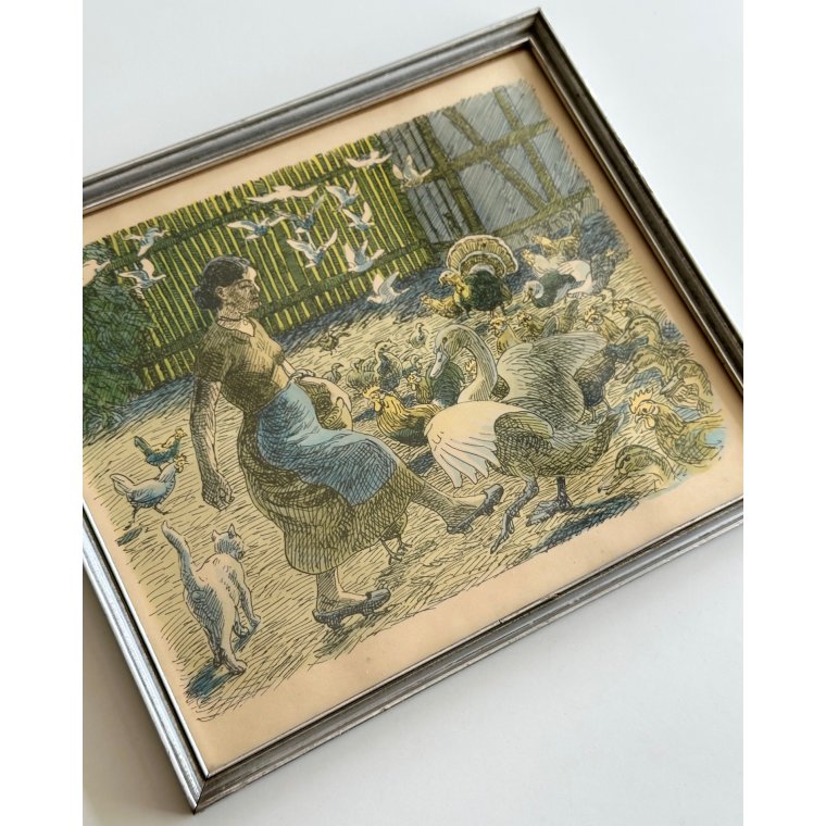 Johannes Larsen, bondepige