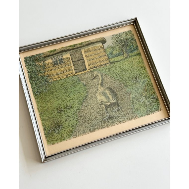 Johannes Larsen, svane og hus