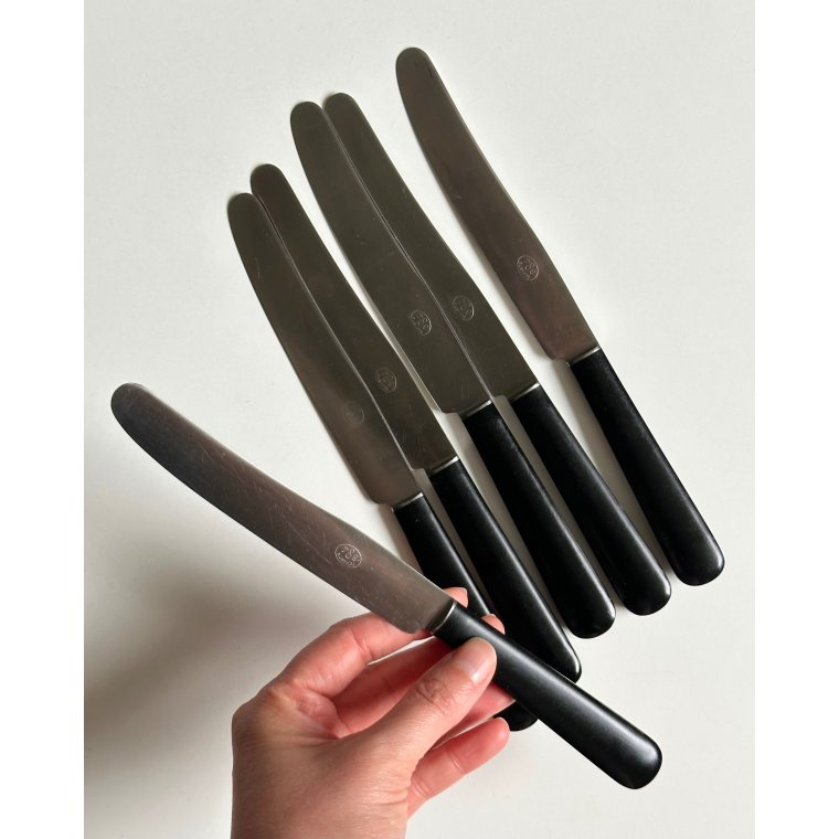 Vintage knive, 6 stk samlet