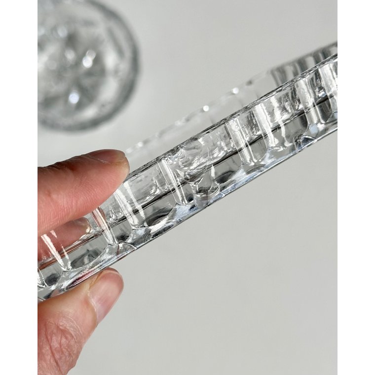 Sukker- og fldest p bakke, krystal, NB