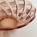 Rosy glass bowl