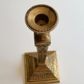 Large brass candlestick, empire style