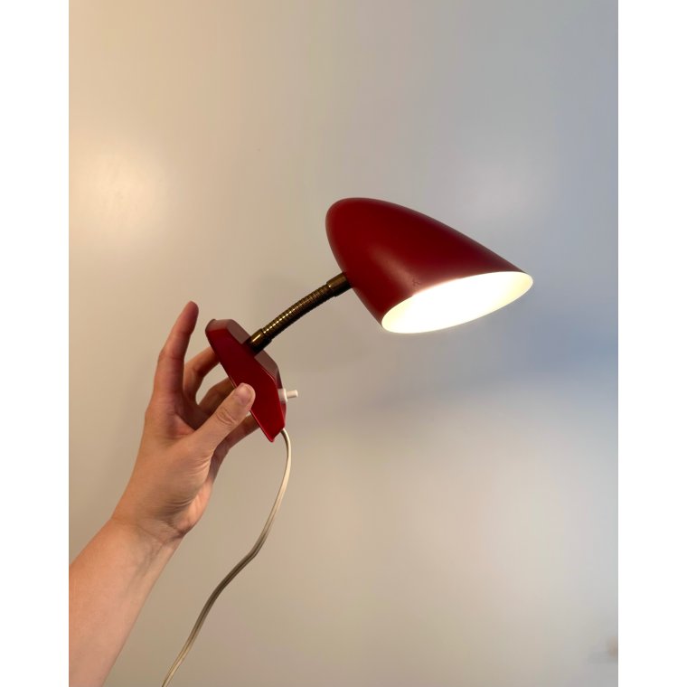 Vintage v�glampe, metal