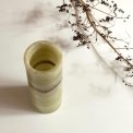 Cylindrisk stenvase