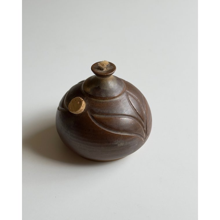 Bjergrd keramik, oliestage, mrk