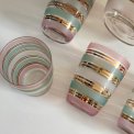 Vintage kande med 6 glas
