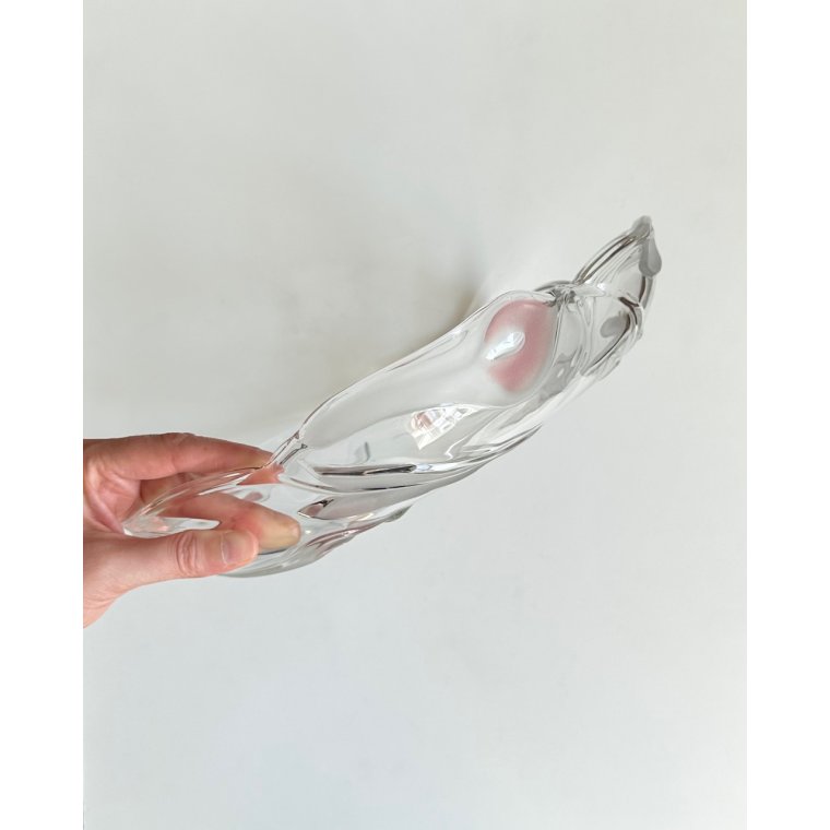 Waltherglas. krystalfad m callaliljer