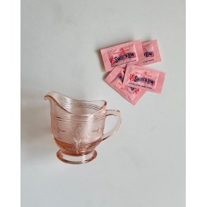 Fldekande, lyserdt glas