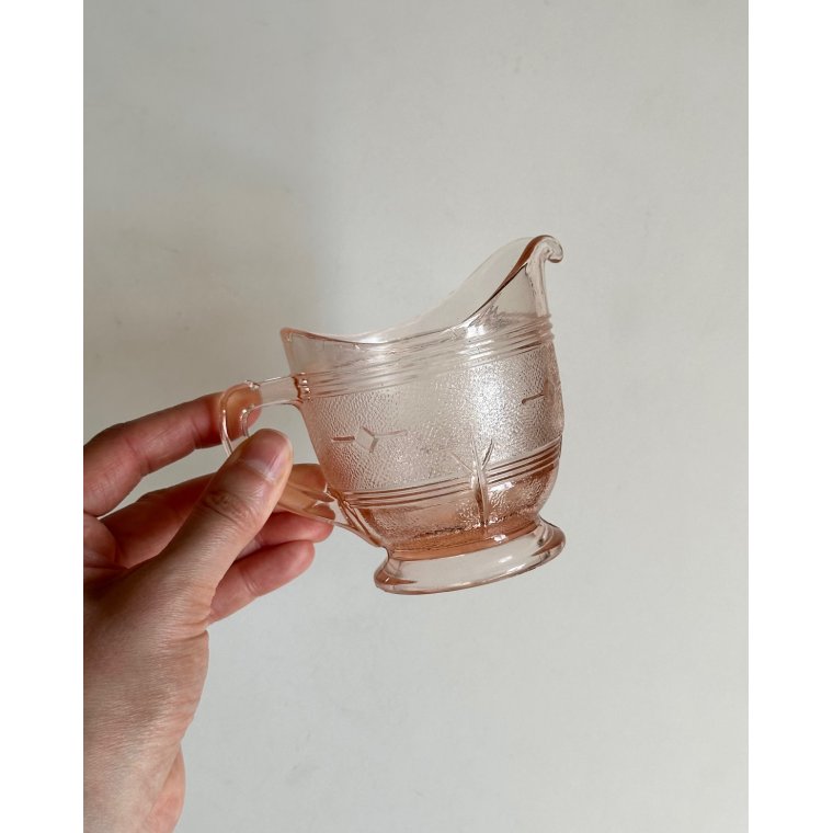 Fldekande, lyserdt glas