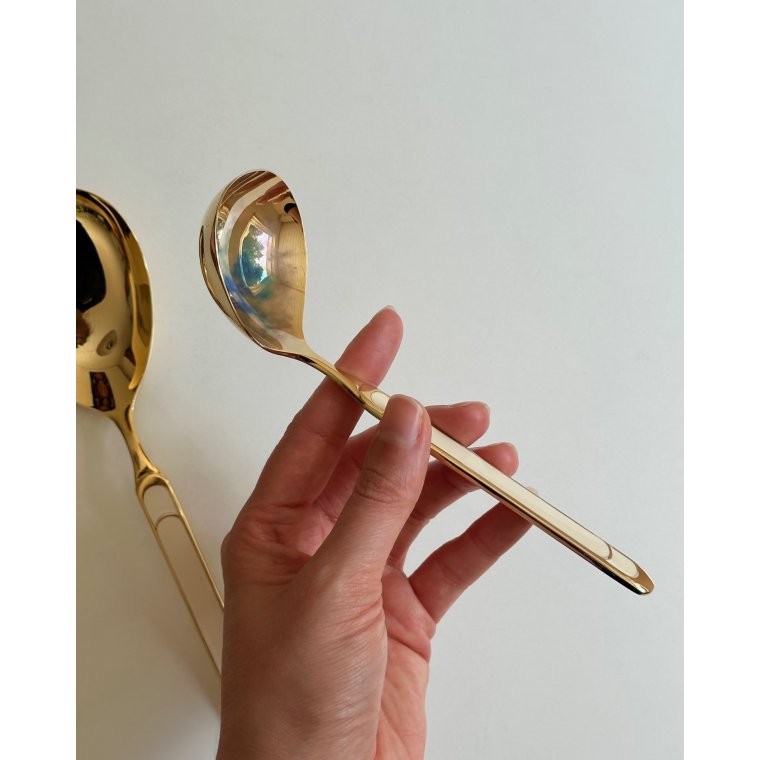 Serveringsst, guldbelagt