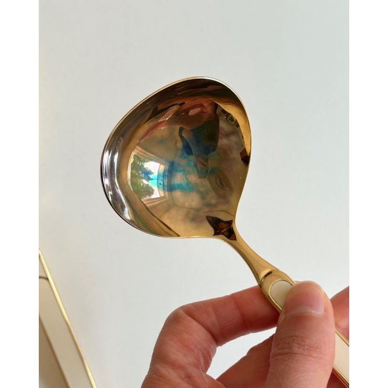 Serveringsst, guldbelagt