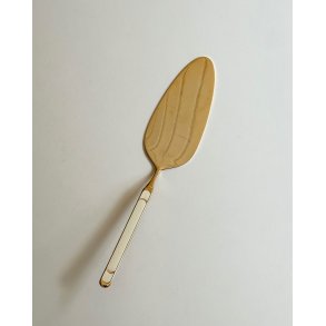 Guldbelagt kagespade