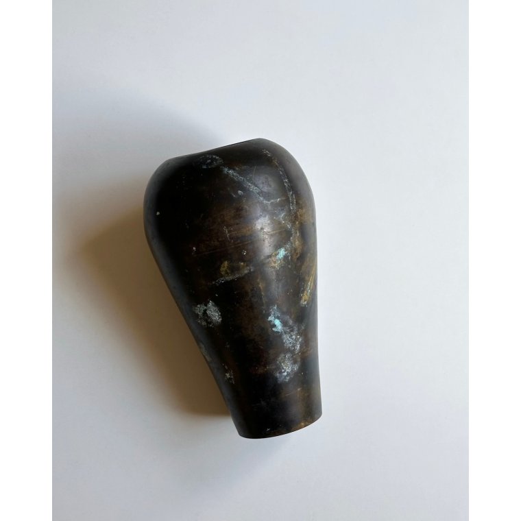 Patineret metalvase