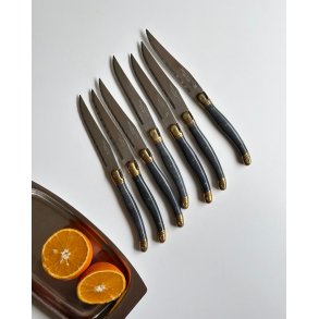 Laguiole knivst, 7 stk samlet