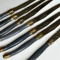 Laguiole knivst, 7 stk samlet