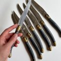 Laguiole knivst, 7 stk samlet