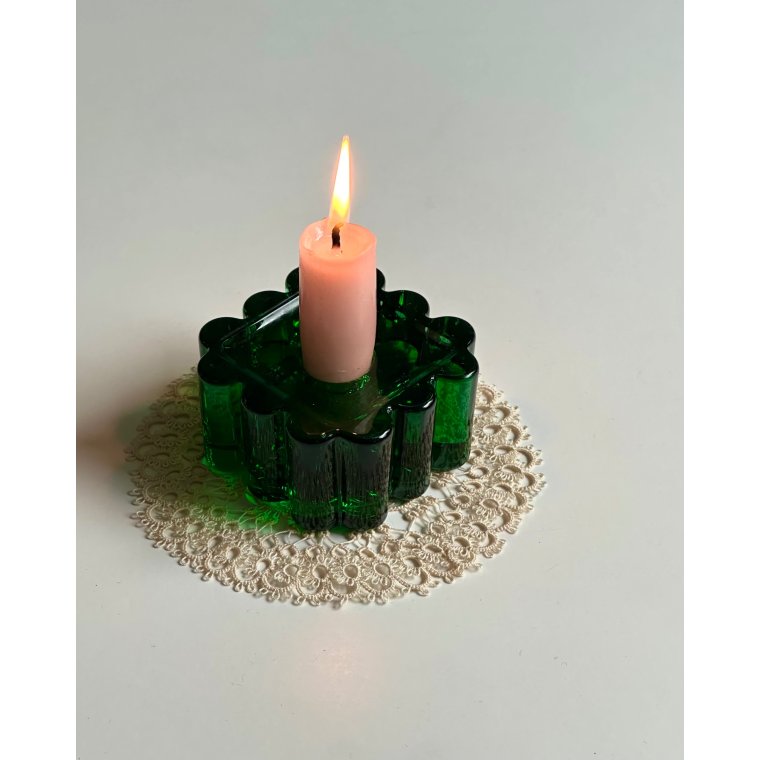 Arcade lysestage, flaskegr�n