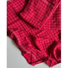 Red kitchen dish towels, set of 3