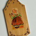 Vintage dansk souvenirplatte, L�s�