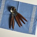 Vintage spiseskeer, Athen, 6 stk samlet