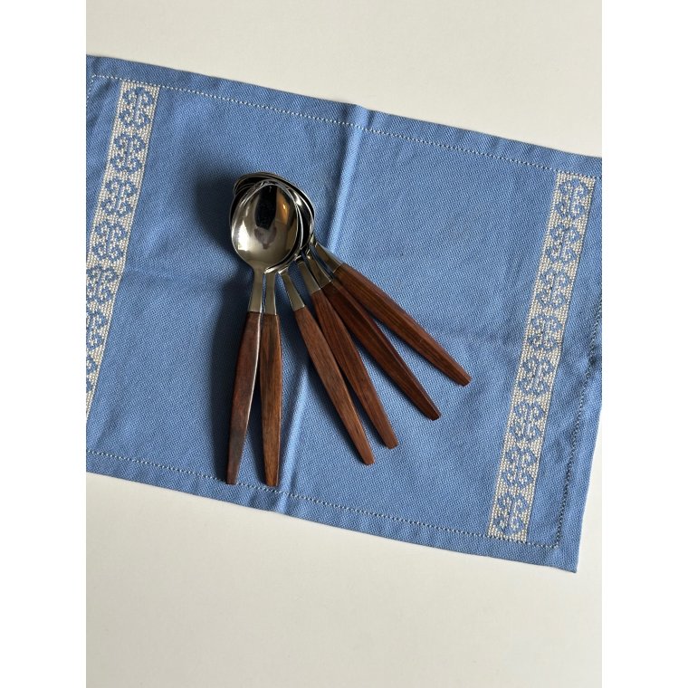 Vintage spiseskeer, Athen, 6 stk samlet